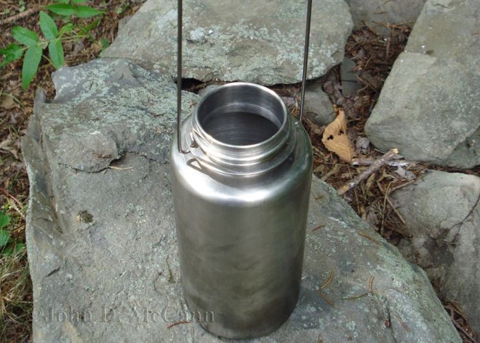 Nalgene 1.1L Bottle - Brushed Stainless
