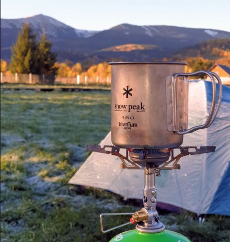 Titanium Mug - Snow Peak Titanium Single Mug 450