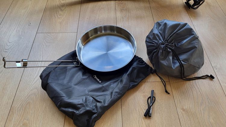 Folding Frying Pan - Stainless Steel Frying Pan - Eagle Products