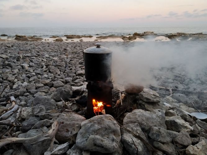 Multi-purpose travel stove 4HEAT Stove ver.2 PLUS