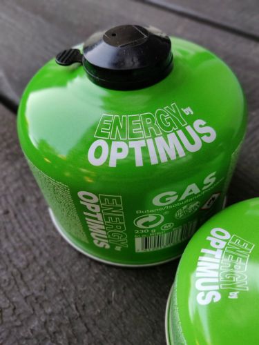 Optimus 230 g gas cartridge
