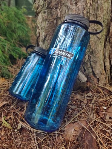 Nalgene Everyday Silo 1.5L Widemouth Bidon Bottle - Blue Sustain