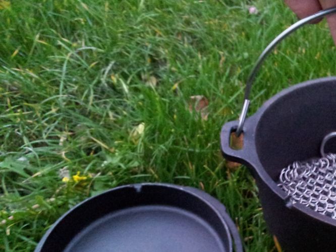 Petromax Dutch Oven FT1-T cast iron kettle - without feet