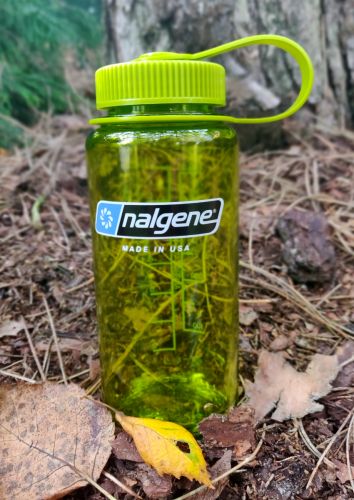 Nalgene Everyday 0.5L Widemouth Bidon Bottle - Spring Green