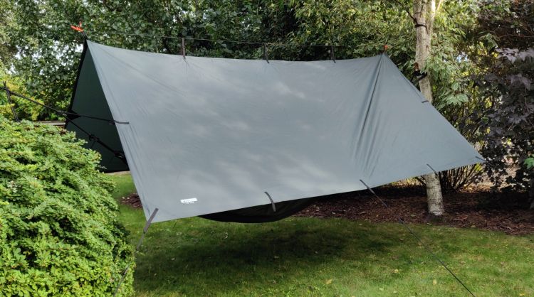 Camping Sheet - Tarp 3x3 - DD Hammocks - Olive