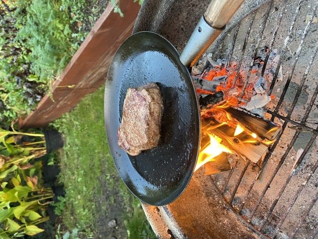 Bushcraft frying pan - Muurikka Campfire frying pan