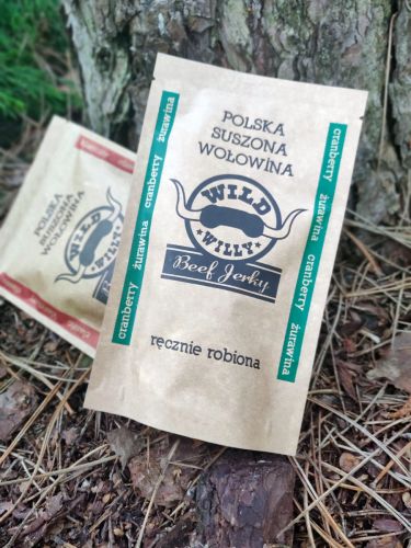 Dried Beef Jerky - Wild Willy - Cranberry