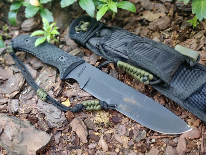 Schrade knife SCHF37 - Frontier Drop Point Fixed Blade
