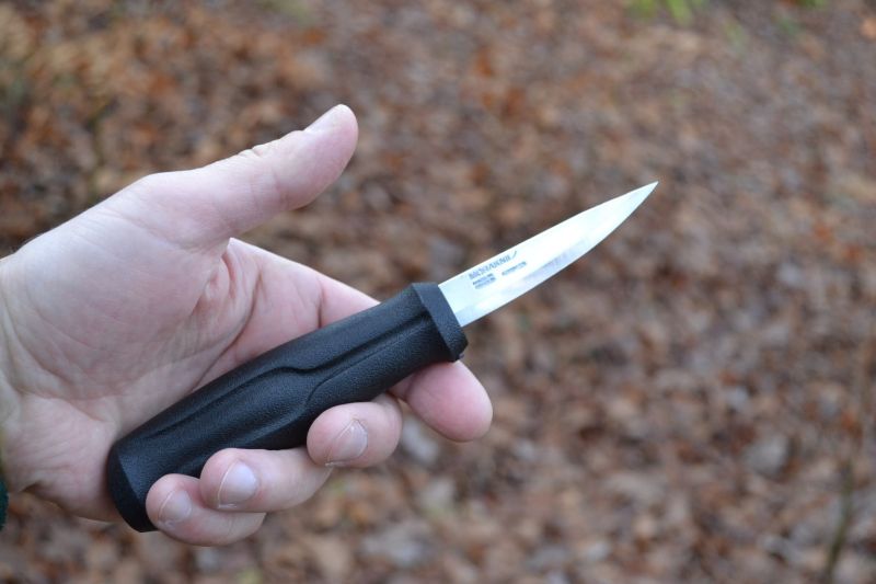 MORAKNIV - Mora Woodcarving Basic (S) Carving Knife - Black