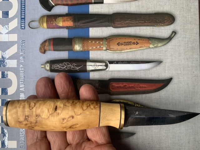 Polar Puukko 80 knife - Handmade