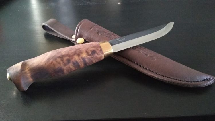 Ahti Metsa 95 knife - Handmade