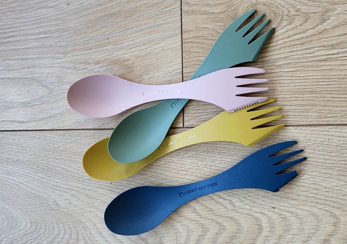 Essential Spork - Light My Fire Original BIO 4-pack - Nature