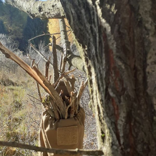 Helikon Bushcraft Dump Pouch Folding Pocket - Cordura® - Coyot