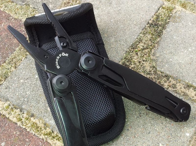 BlackFox Resilience MultiTool, PVD 12 functions (BF-204)