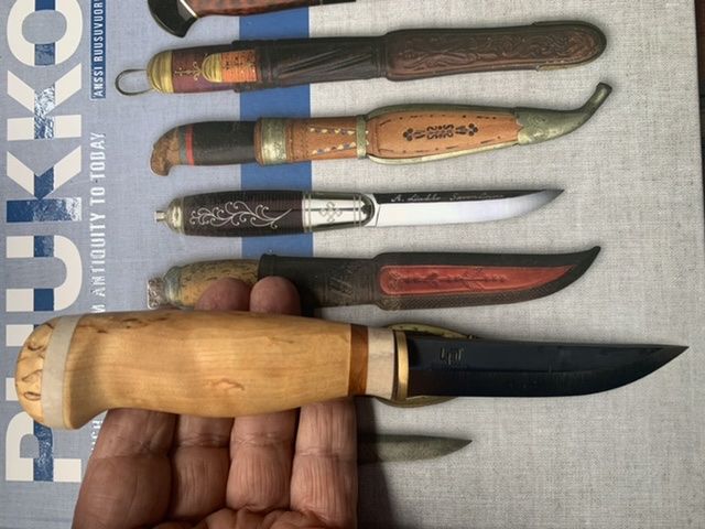 Lappi 95 PT knife - Handmade