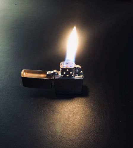 Zippo Street Chrome gasoline lighter