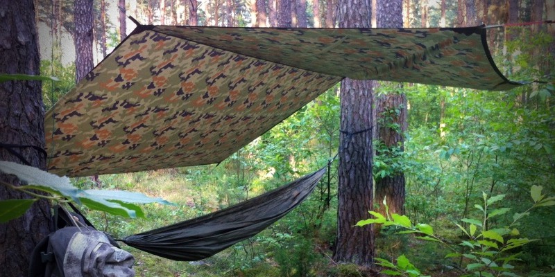 Camping in the woods - what tarp for a bushcraft expedition?