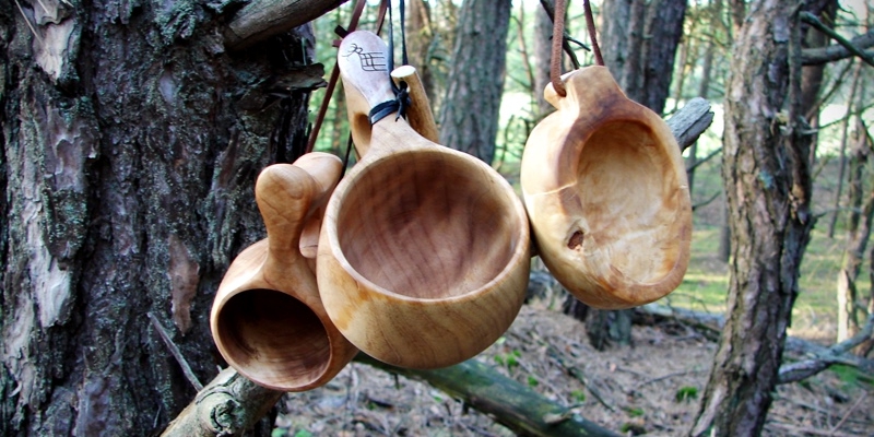 Bushcraft classic - handmade kuksa