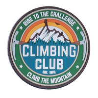 Fosco Industries - 3D Climbing Club patch