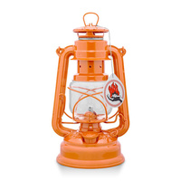 Oil lamp - Feuerhand Hurricane Lantern 276 - Pastel Orange