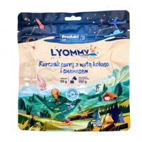 Lyommy - Freeze-dried food Chicken curry with a hint of coconut and pineapple 350 g