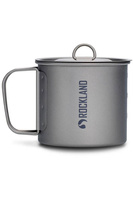 Rockland - Minimalist mug with lid - Titanium 0.6L
