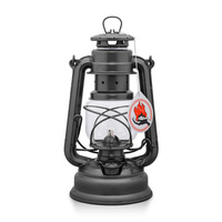 Oil lamp - Feuerhand Hurricane Lantern 276 - Sparkling Iron