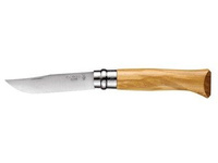 Opinel 8 Inox Lux Olive Knife