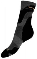 Wisport summer trekking socks - Graphite Black