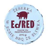 EdRed - Dish Ribs in BBQ sauce with plum 270 g