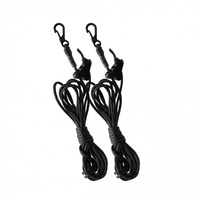 TigerWood - Silk extraction 2m/2 pcs - black