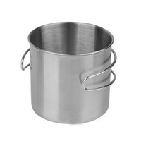 Steel mug with folding handle - 0.6L - Mil-Tec