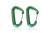 Carabiners for hammock - DD Karabiners x 2 - Green