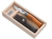 Opinel 8 Carbon Knife with Case