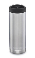 TKWide VI Cafe Cap Klean Kanteen 473ml Brushed Stainless thermal mug