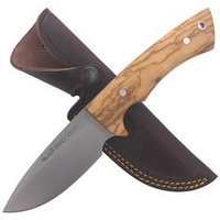 Muela Full Tang Olive Wood 100mm Knife (RHINO-10.OL)