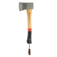 Adler Yankee Hatchet Red/Black Hickory Wood, C60 Carbon Steel (210.0H150A011)