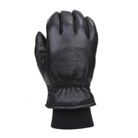 Leather Gloves - Fostex Outdoor Gloves - black