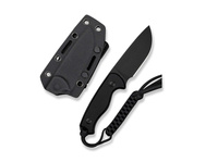 Civivi Timberbark Knife Black G10, Black Stonewashed 14C28N (C23094-1)