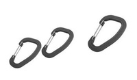 Wildo - Carabiners 3 pcs - Black