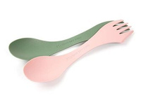 Essential Spork - Light My Fire Original BIO 2-pack - sandygreen/dustypink 