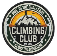 Fosco Industries - Climbing Club embroidered patch