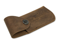 Leather knife case - Old Bear - small