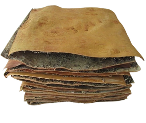 Birch bark in sheets - 2 pcs