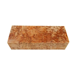 Stabilized Wood Karelian Birch - Natural - Block