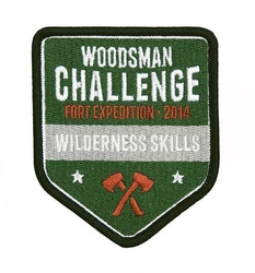 Fosco Industries - Woodsman Challenge embroidered patch