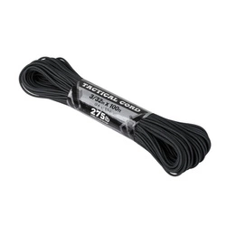 Atwood Rope - Tactical Cord 3/32 - 2.2mm - Black - 30.48m