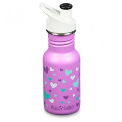 Bottle Kid Klean Kanteen Classic (mit Sport Cap) 355ml Orchid Hearts