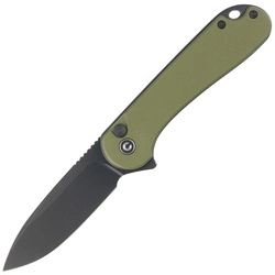 Civivi Button Lock Elementum II OD Green G10, Black Stonewashed Nitro-V knife (C18062P-3)