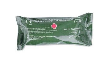 Individual waterproof bandage type W - Military